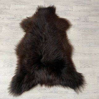 Schapenvacht bruin 120x80cm L