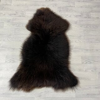 Schapenvacht bruin 110x80cm M