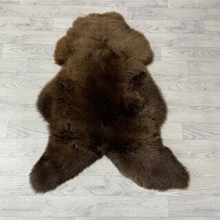 Schapenvacht bruin 110x80cm M