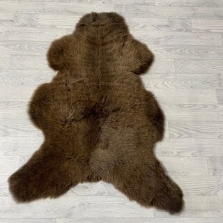Schapenvacht bruin 110x85cm M