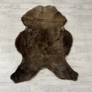 Schapenvacht bruin 110x80cm M