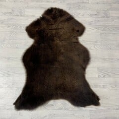 Schapenvacht bruin 105x75cm M