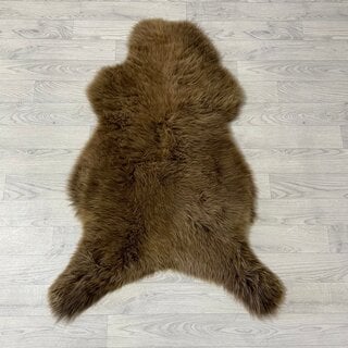 Schapenvacht bruin 110x80cm M