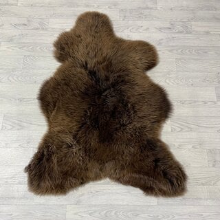 Schapenvacht bruin 115x85cm M