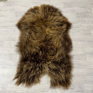 IJslander schapenvacht bruin 120x75cm L
