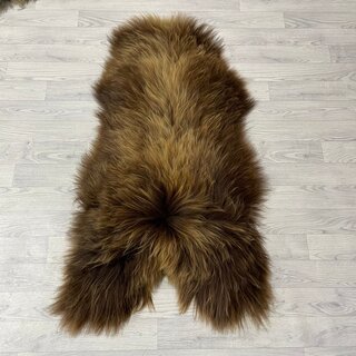 IJslander schapenvacht bruin 130x75cm XL-XXL
