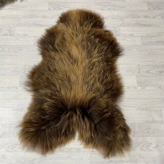 IJslander schapenvacht bruin 120x80cm L
