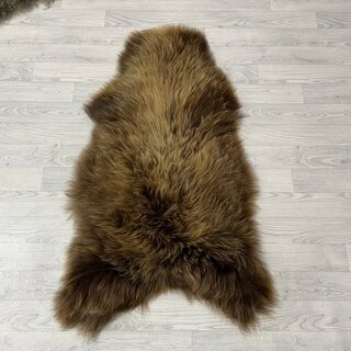 IJslander schapenvacht bruin 120x70cm L