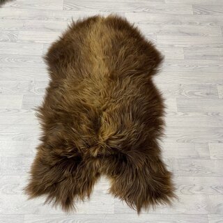 IJslander schapenvacht bruin 125x75cm XL-XXL