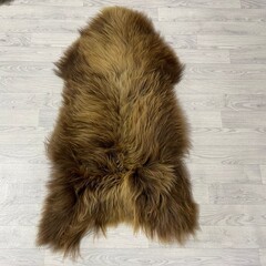 IJslander schapenvacht bruin 130x70cm XL-XXL