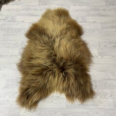 IJslander schapenvacht bruin 125x75cm XL-XXL