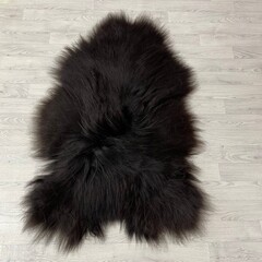 IJslander schapenvacht donkerbruin 135x85cm XL-XXL