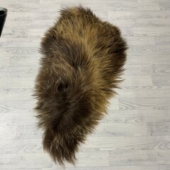 IJslander schapenvacht bruin 130x70cm XL-XXL