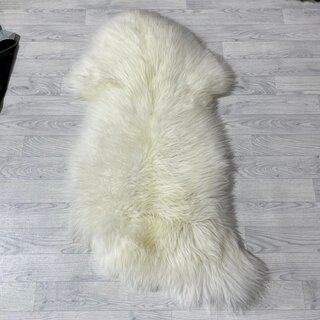 Schapenvacht wit 126x60cm XL-XXL