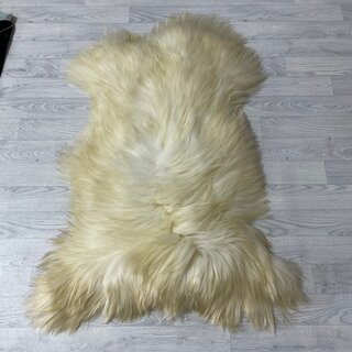 Schapenvacht crème 125x85cm XL-XXL