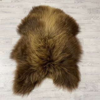 IJslander schapenvacht bruin 120x80cm L