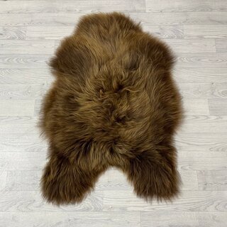 IJslander schapenvacht bruin 110x70cm M
