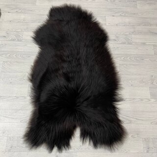 IJslander schapenvacht donkerbruin 120x70cm L