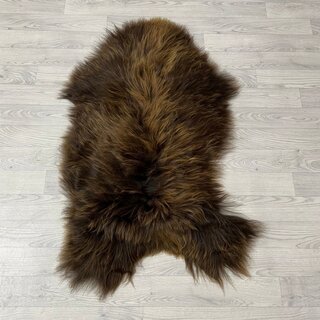 IJslander schapenvacht bruin 115x60cm M