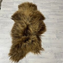 IJslander schapenvacht bruin 135x60cm XL-XXL