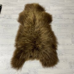 IJslander schapenvacht bruin 115x70cm M