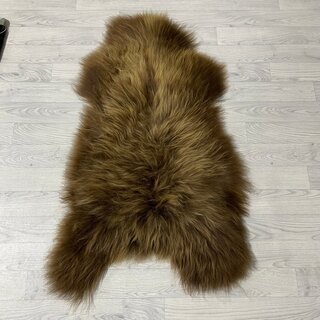 IJslander schapenvacht bruin 115x70cm M
