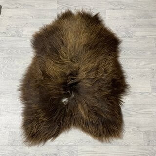 IJslander schapenvacht bruin 105x70cm M