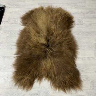 IJslander schapenvacht bruin 115x75cm M