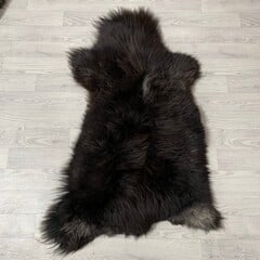 Schapenvacht bruin wit 120x70cm L