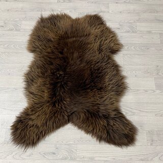Schapenvacht bruin 105x85cm M