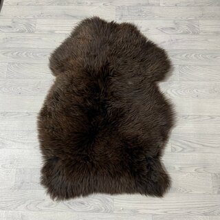 Schapenvacht bruin 95x75cm M