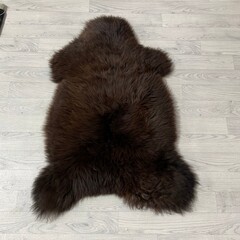 Schapenvacht bruin 110x80cm M