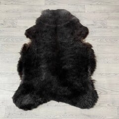 Schapenvacht bruin grijs 100x80cm M