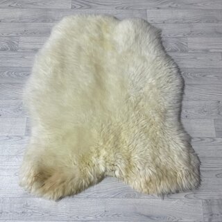 Schapenvacht wit crème 100x85cm M