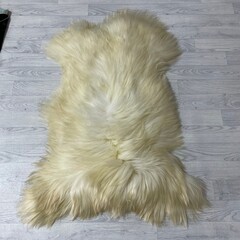 Schapenvacht crème 125x85cm XL-XXL