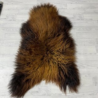 IJslander schapenvacht bruin 120x75cm L