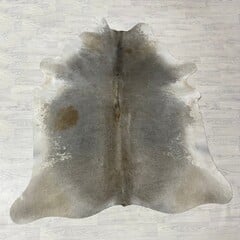 Koeienhuid grijs bruin creme wit 235x200cm M/L