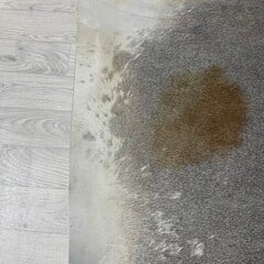 Koeienhuid grijs bruin creme wit 235x200cm M/L