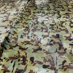 Koeienhuid camouflageprint groen