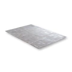 Koeienhuid patchwork vloerkleed wit 180x120cm