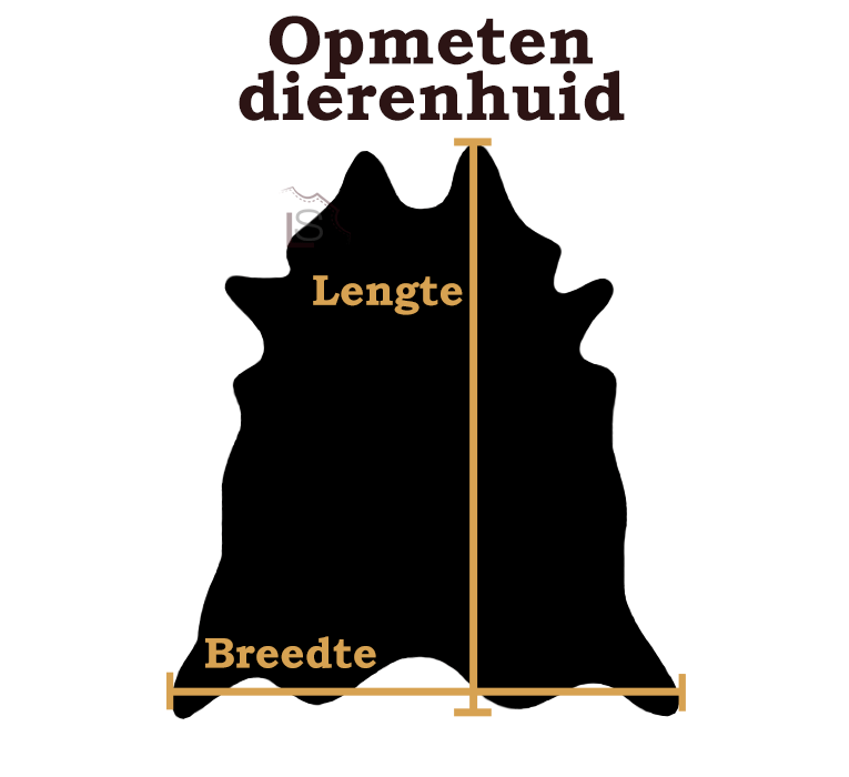 Opmeten kalfshuid: lengte en breedte