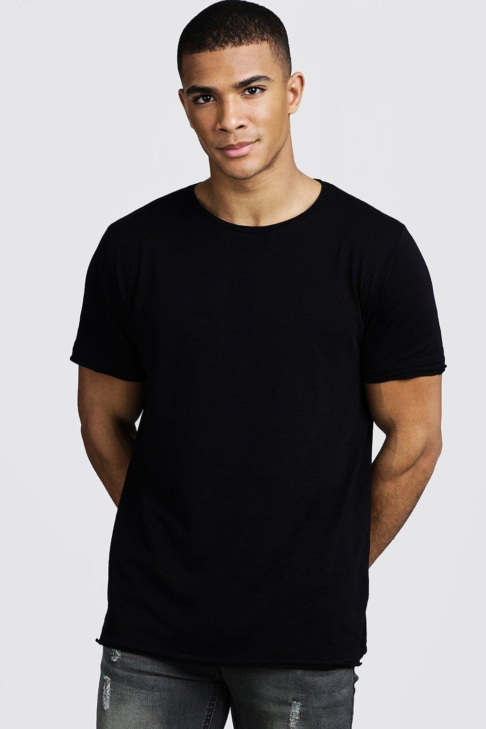 asics Slub T-Shirt With Raw Edge