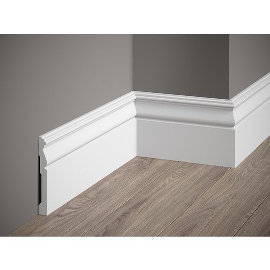 Mardom Decor Skirting MD095 (120 x 15 mm), length 2 m