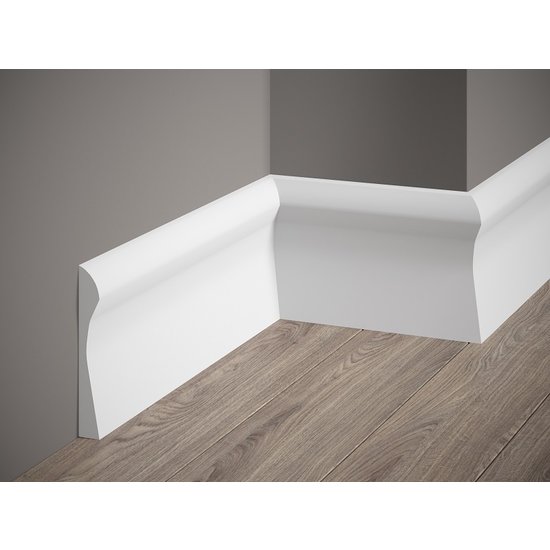 Mardom Decor Skirting QS003 (128 x 18 mm), length 2 m