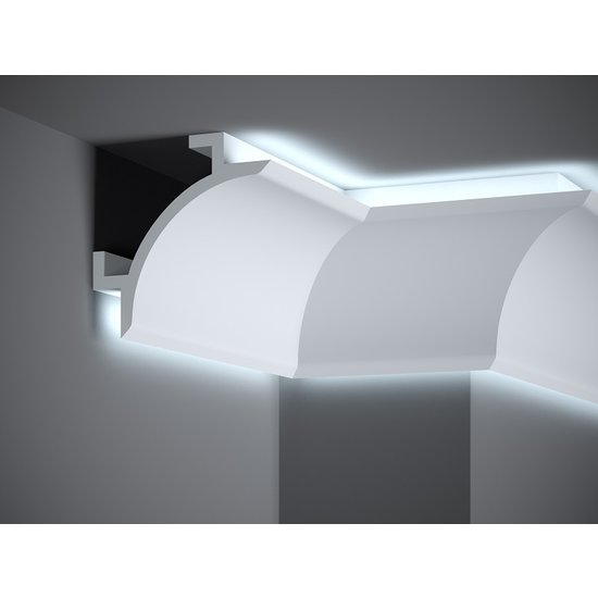 Mardom Decor Lighting Moulding QL001 (147 x 147 mm), length 2 m