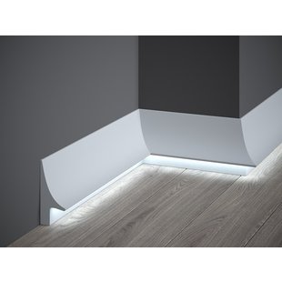 Skirting LED QL007 (93 x 42 mm), length 2 m