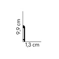 Mardom Decor Skirting MD236 (99 x 13 mm), length 2 m