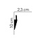 Mardom Decor Plint MD016 LED (100 x 23 mm), lengte 2 m