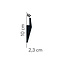 Mardom Decor Plint MD016 LED (100 x 23 mm), lengte 2 m