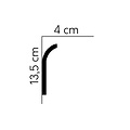 Mardom Decor Skirting QS011 LED (135 x 40 mm), length 2 m